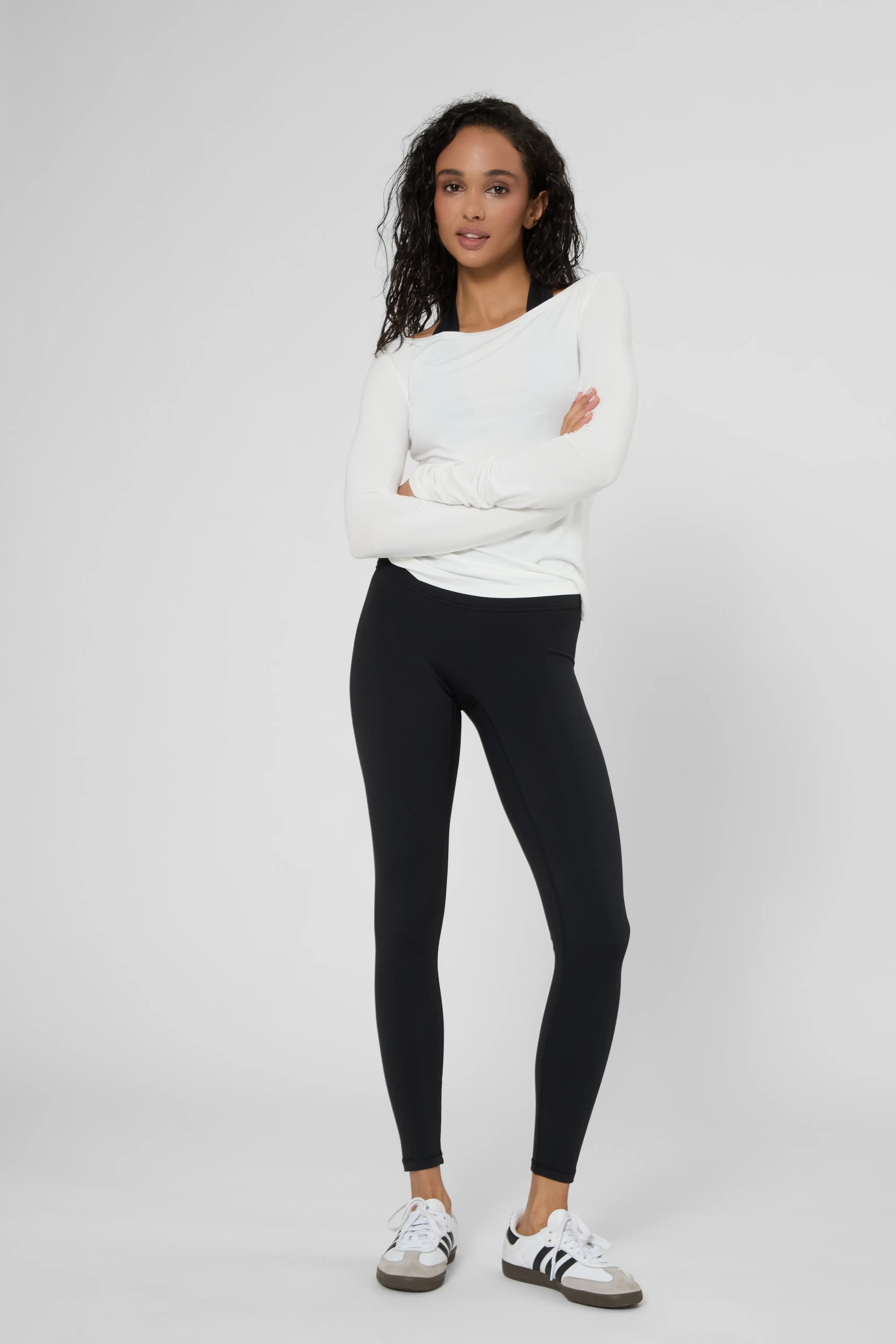 Лонгcлів з бамбуку білого кольору