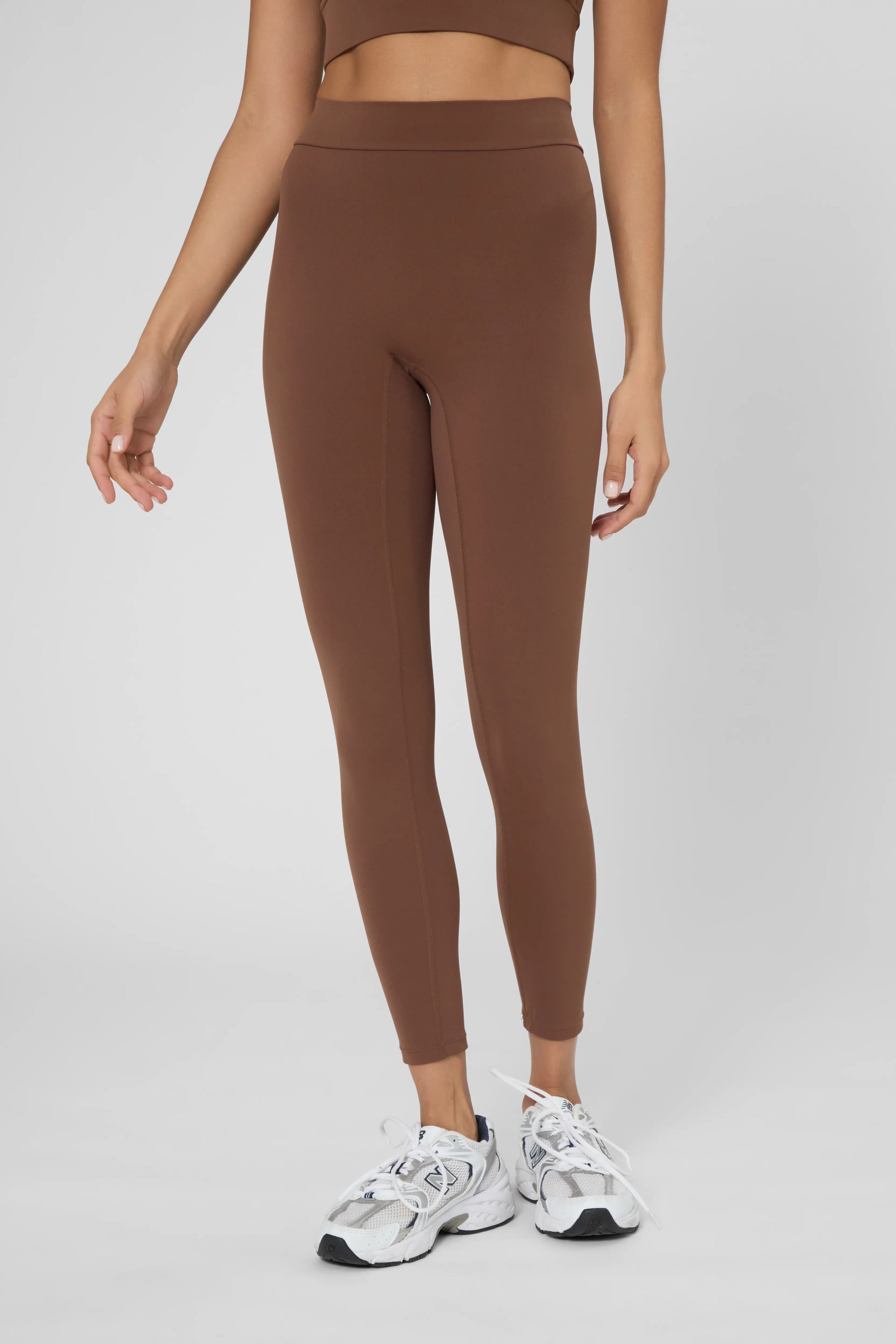 V Push-up легінси коричневого кольору