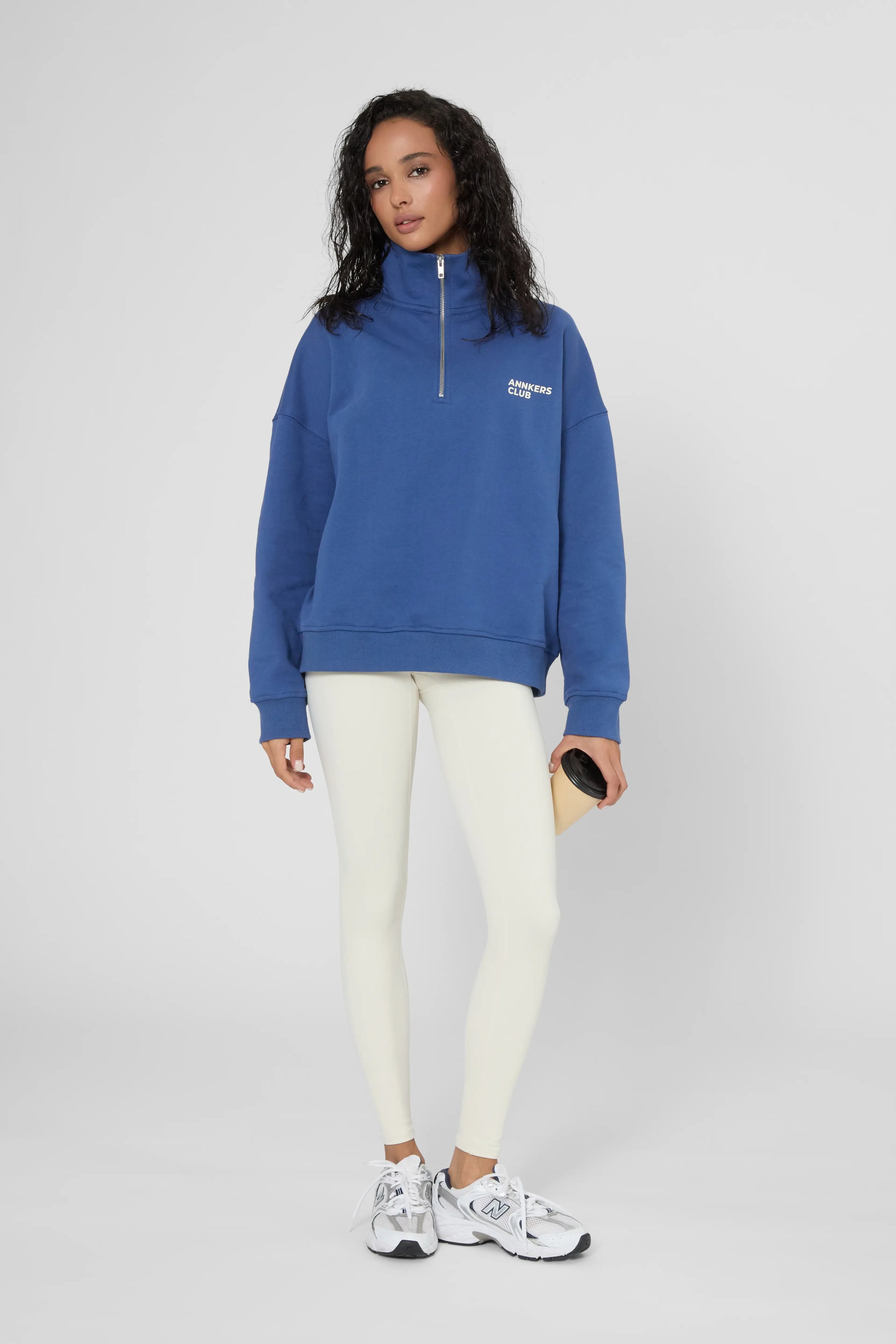 Базові легінси молочного кольору