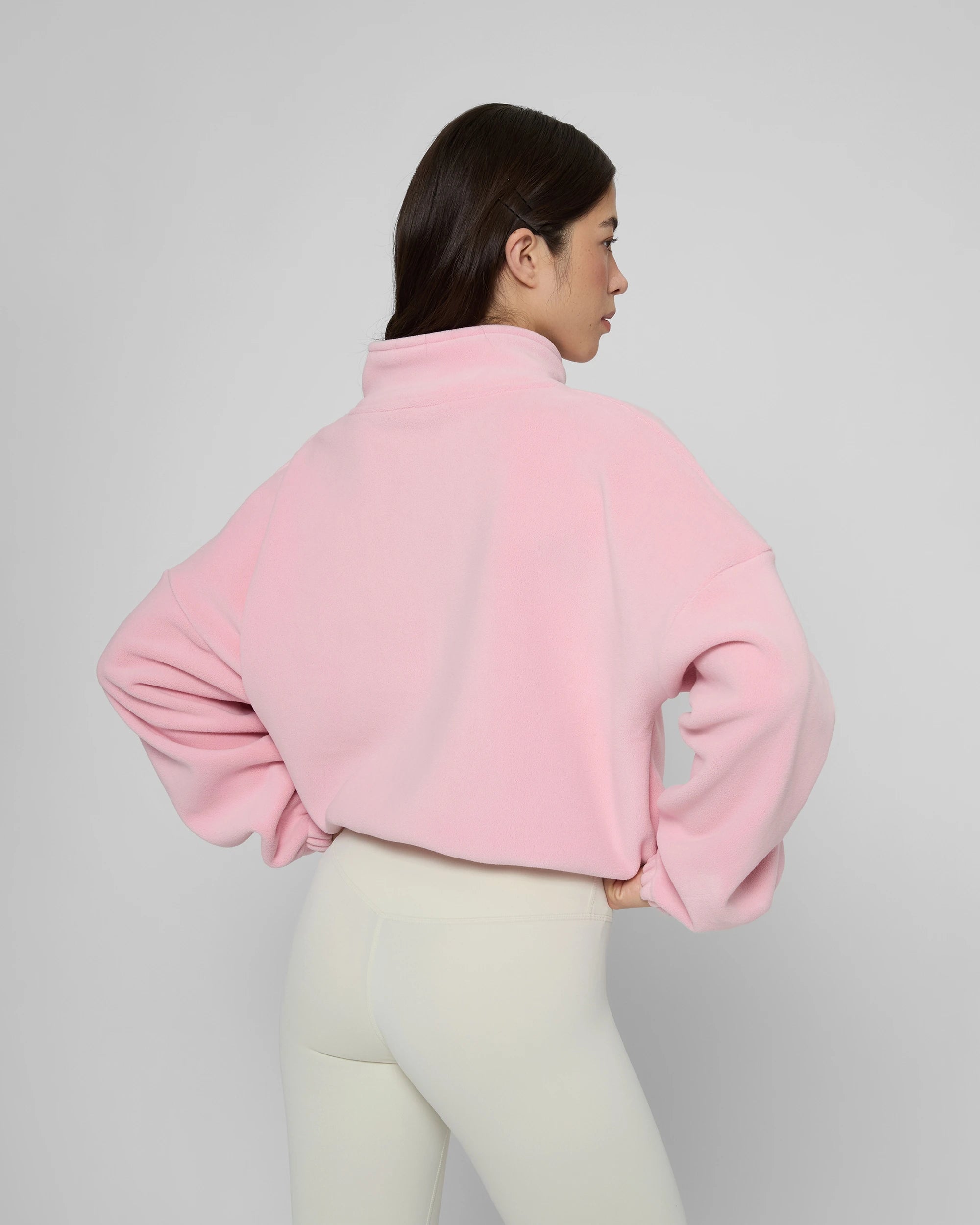 Кофта на блискавці DoubleFleece рожева